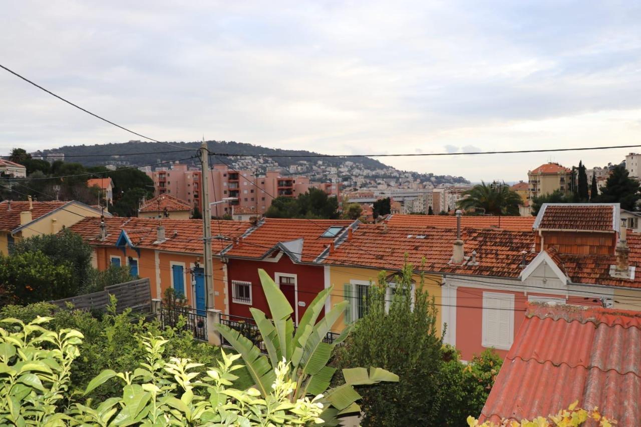 Maison Nicoise Au Calme Vue Mer Nizza Kültér fotó